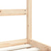 Kids Bed Frame in Solid Wood Pine 2x(80 x 200cm) - Little and Giant Explorers vidaXL