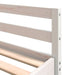 Wooden Loft Bed - White 140x200cm | Desk, Ladder and Guardrails VIDAXL - Little and Giant Explorers vidaXL
