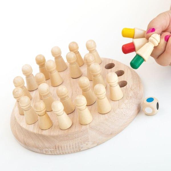 Wooden Memory Chess - Little and Giant Explorers InnovaGoods