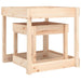 2 Sand Tables in Solid Wood Pine - Little and Giant Explorers vidaXL