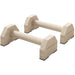 Wooden Push-Up Bars with Non-Slip Base - Little and Giant Explorers SPORTNOW