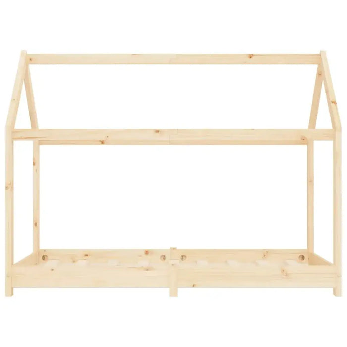 Kids Tree House Bed Frame in Solid Pine Wood (70 x 140cm) - Little and Giant Explorers vidaXL