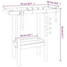 Workbench with Vices in Solid Wood Acacia (92 x 48 x 83cm) - Little and Giant Explorers vidaXL