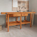 Workbench with Drawers and Vices in Solid Wood Acacia (192 x 62 x 83cm) - Little and Giant Explorers vidaXL