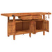 Workbench with Drawers and Vices in Solid Wood Acacia - Little and Giant Explorers vidaXL