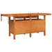 Workbench with Drawers and Vices in Solid Wood Acacia - Little and Giant Explorers vidaXL