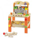 World Tool Bench - Complete Kids Carpentry Set | Roleplay Learning for Ages 3+ CLASSIC WORLD - Little and Giant Explorers Classic World