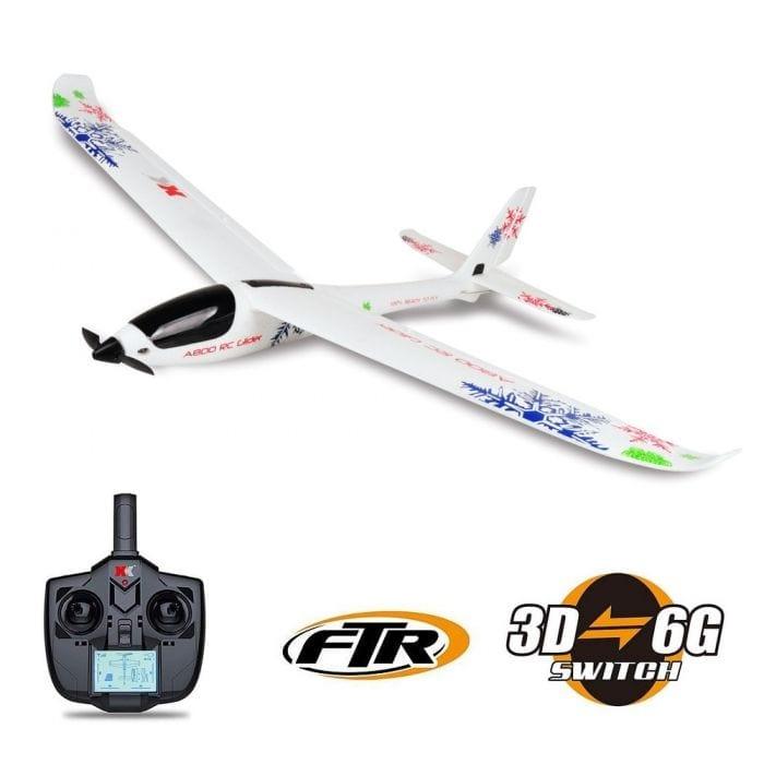 XK A800 780MM Wingspan RTF 3D6G 5CH RC Glider - Little and Giant Explorers WL Toys