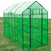 XL Steel Greenhouse (120 x 240 x 190cm) - Little and Giant Explorers vidaXL