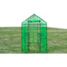 XL Steel Greenhouse (120 x 240 x 190cm) - Little and Giant Explorers vidaXL