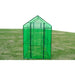 XL Steel Greenhouse (120 x 240 x 190cm) - Little and Giant Explorers vidaXL