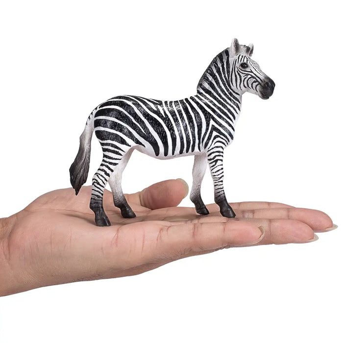 Zebra Mare Toy - Realistic African Wildlife Figurine | Educational Animal Model MOJO FUN - Little and Giant Explorers Mojo Fun
