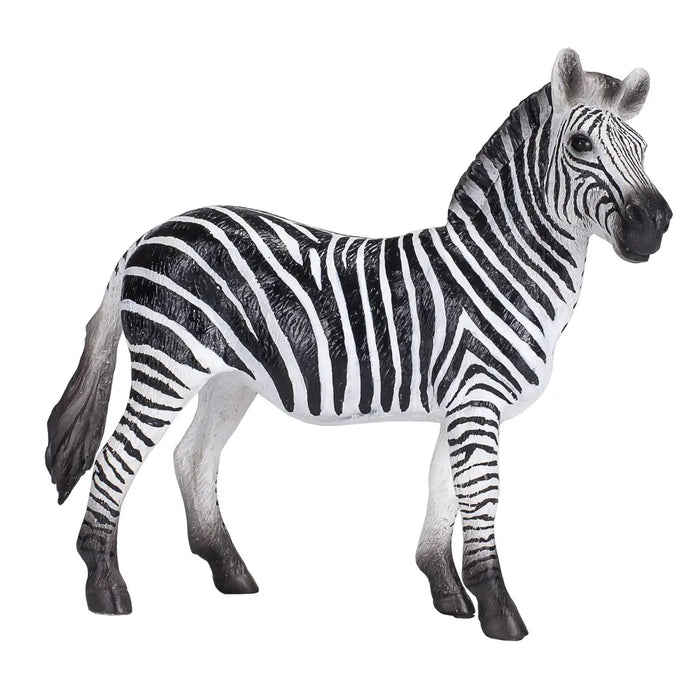 Zebra Mare Toy - Realistic African Wildlife Figurine | Educational Animal Model MOJO FUN - Little and Giant Explorers Mojo Fun