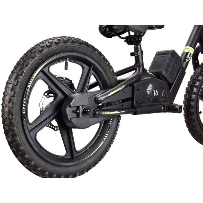 Zipper 200W Kids Electric Balance Bike with 16 Inch Wheels in Green - Little and Giant Explorers Zipper