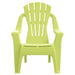 2 Children's Garden Chairs in Green - Little and Giant Explorers vidaXL