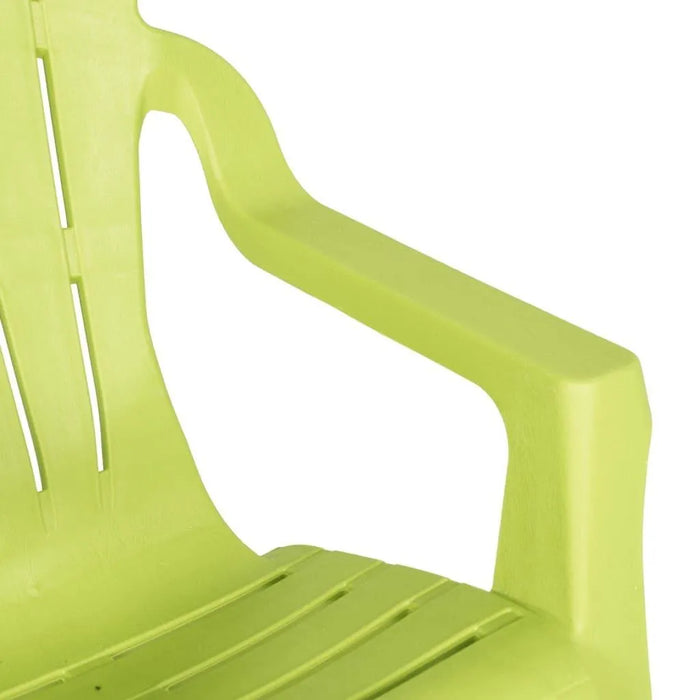 2 Children's Garden Chairs in Green - Little and Giant Explorers vidaXL