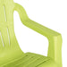 2 Children's Garden Chairs in Green - Little and Giant Explorers vidaXL