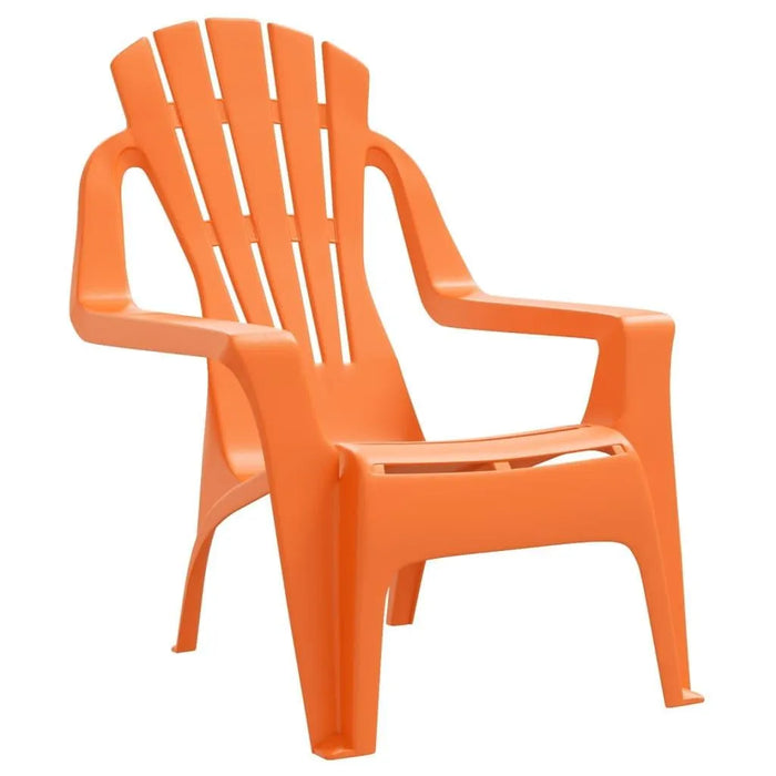 2 Children's Garden Chairs in Orange - Little and Giant Explorers vidaXL