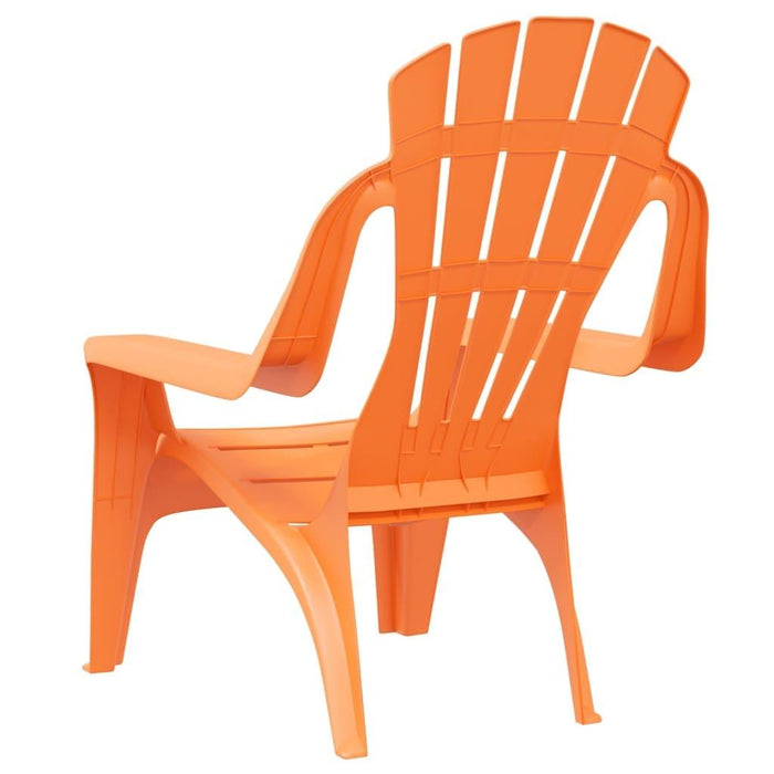 2 Children's Garden Chairs in Orange - Little and Giant Explorers vidaXL