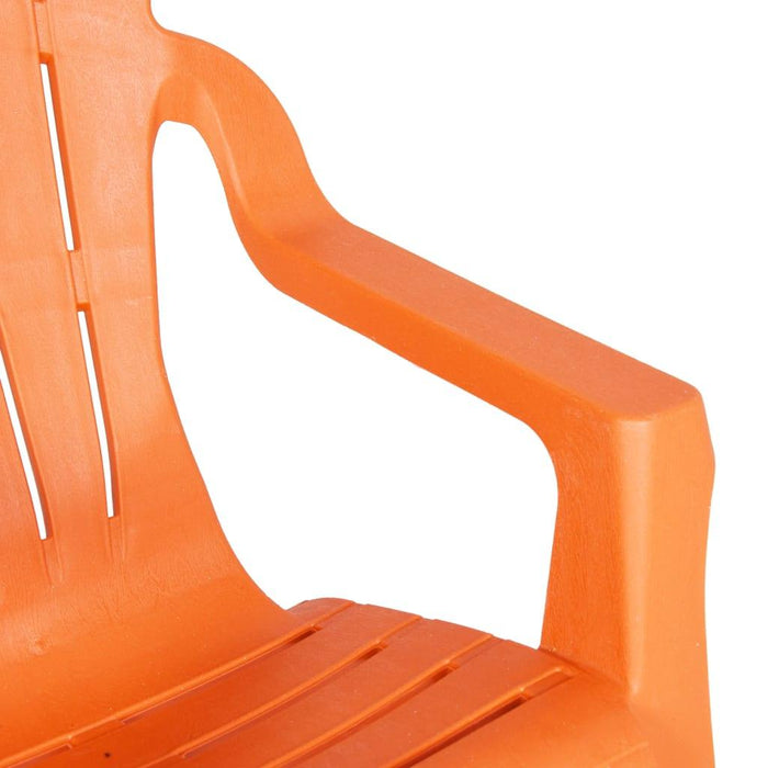 2 Children's Garden Chairs in Orange - Little and Giant Explorers vidaXL