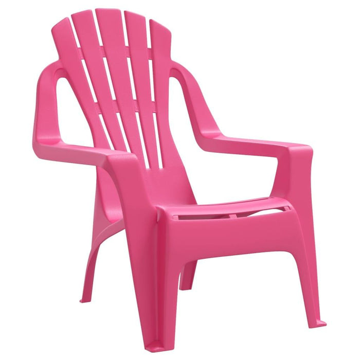 2 Children's Garden Chairs in Pink - Little and Giant Explorers vidaXL