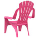 2 Children's Garden Chairs in Pink - Little and Giant Explorers vidaXL