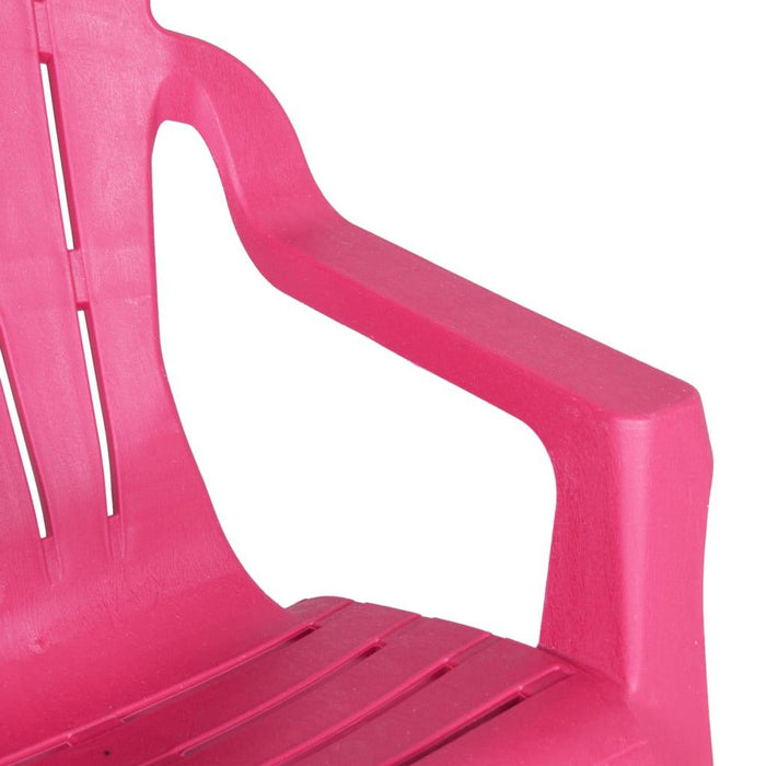 2 Children's Garden Chairs in Pink - Little and Giant Explorers vidaXL