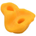 Yellow plastic kids climbing stone hold for custom climbing wall play set
