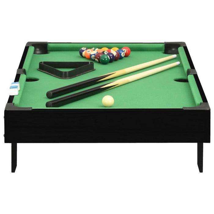 3 Feet Mini Pool Table in Black - Little and Giant Explorers vidaXL