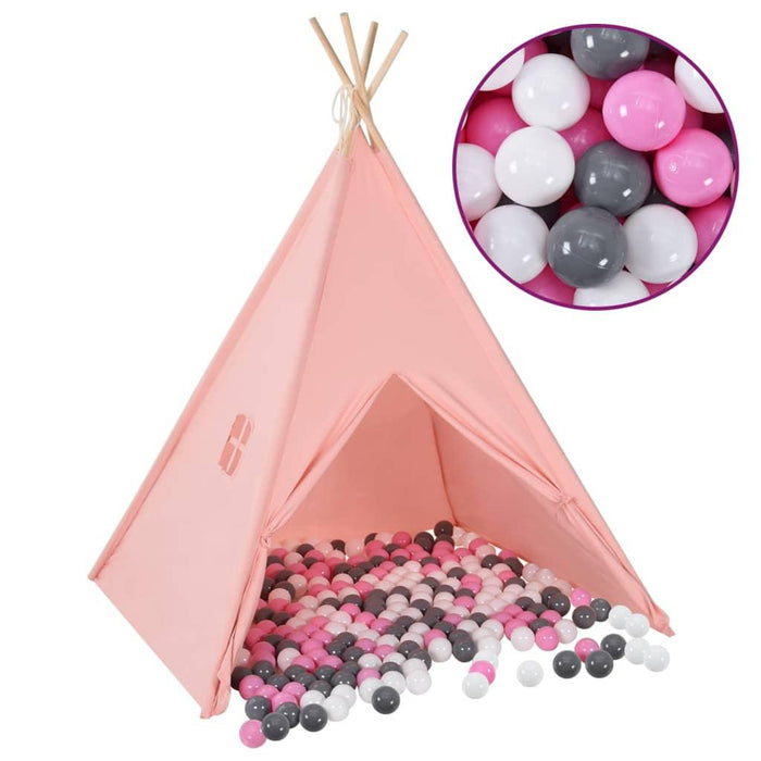 500 Play Balls in White, Grey and Pink - Little and Giant Explorers vidaXL