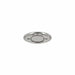 Stainless steel lid for mud kitchen playset, isolated on white background