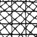 Close-up of black rope hammock swing chair netting with diamond pattern