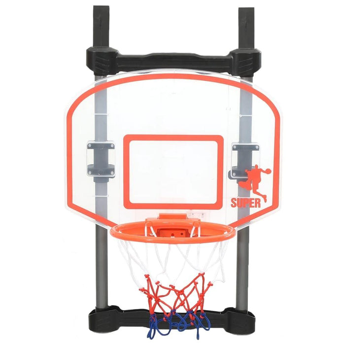 Adjustable Basketball Play Set for Door - Little and Giant Explorers vidaXL