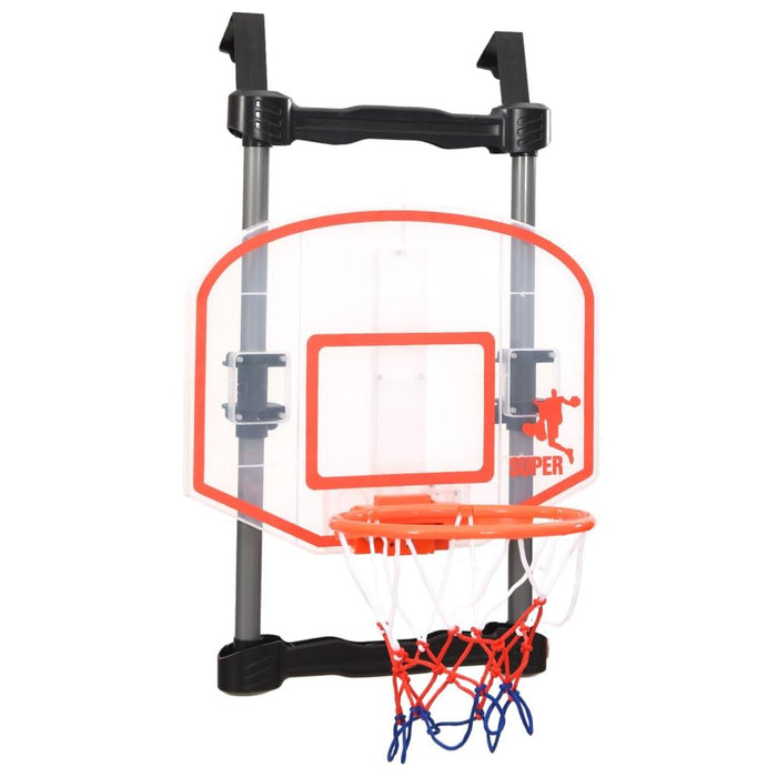 Adjustable Basketball Play Set for Door - Little and Giant Explorers vidaXL