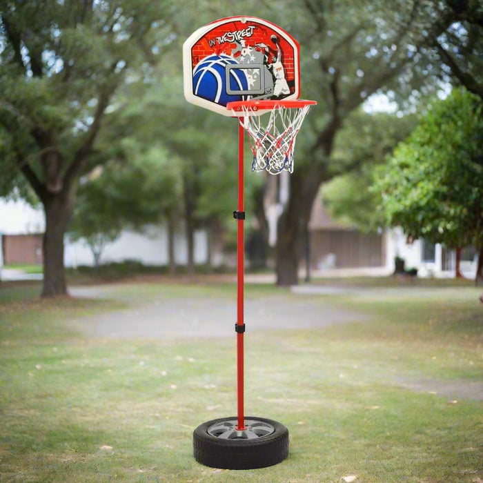 Adjustable Basketball Play Set - 120cm - Little and Giant Explorers vidaXL