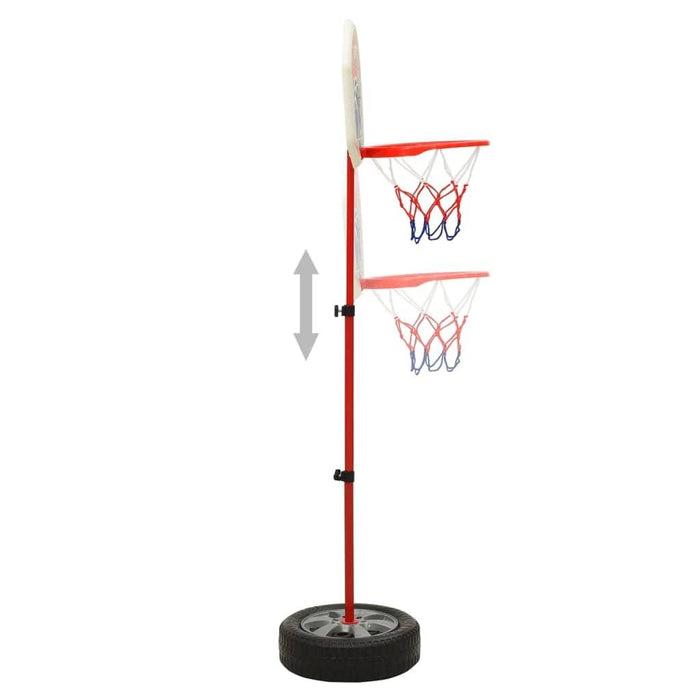 Adjustable Basketball Play Set - 120cm - Little and Giant Explorers vidaXL