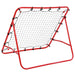 Adjustable Football Kickback Rebounder in Red (100 x (44.5-72) x (86-93)cm) - Little and Giant Explorers vidaXL