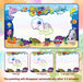 Aqua Magic water doodle mat with sea animals, turtle drawing, and disappearing ink feature