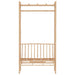 Bamboo Garden Bench with Pergola - Little and Giant Explorers vidaXL