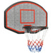 Black Basketball Backboard - Little and Giant Explorers vidaXL