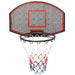 Black Basketball Backboard - Little and Giant Explorers vidaXL