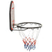 Black Basketball Backboard - Little and Giant Explorers vidaXL