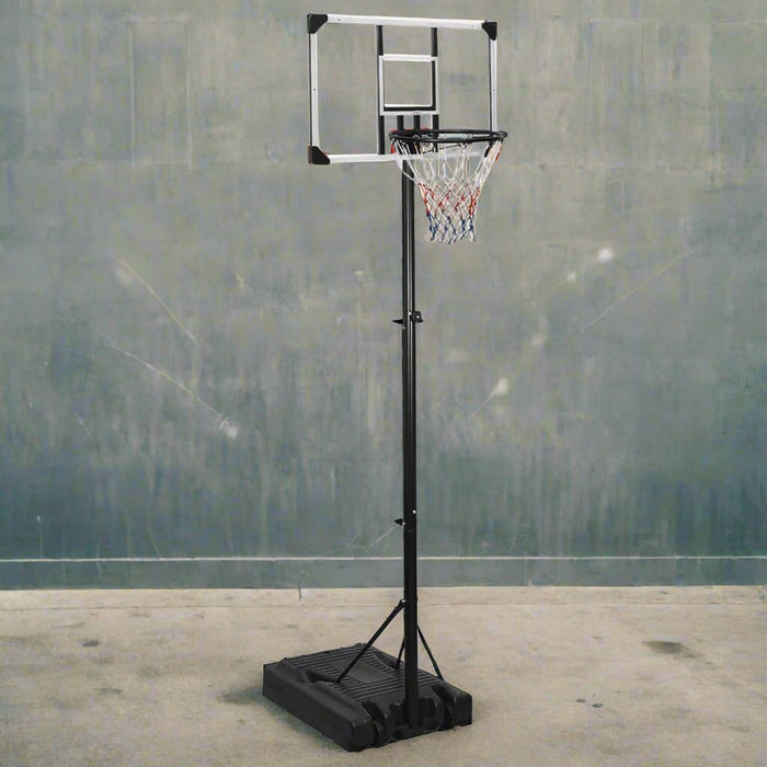 Basketball Stand Transparent - 235-305 cm - Little and Giant Explorers vidaXL