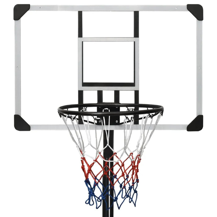 Basketball Stand Transparent - 235-305 cm - Little and Giant Explorers vidaXL