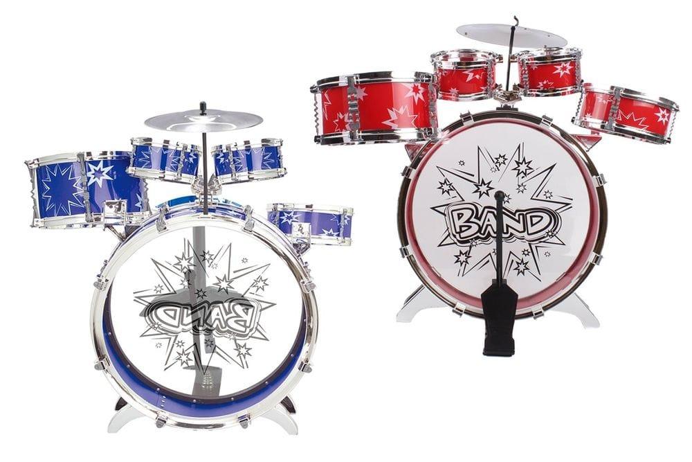 Big Band Children's Rockstar Drums & Cymbal Kit With Stool - Little and Giant Explorers SOKA Play Imagine Learn