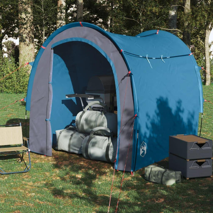 Blue Taffeta Storage Tent - Little and Giant Explorers vidaXL