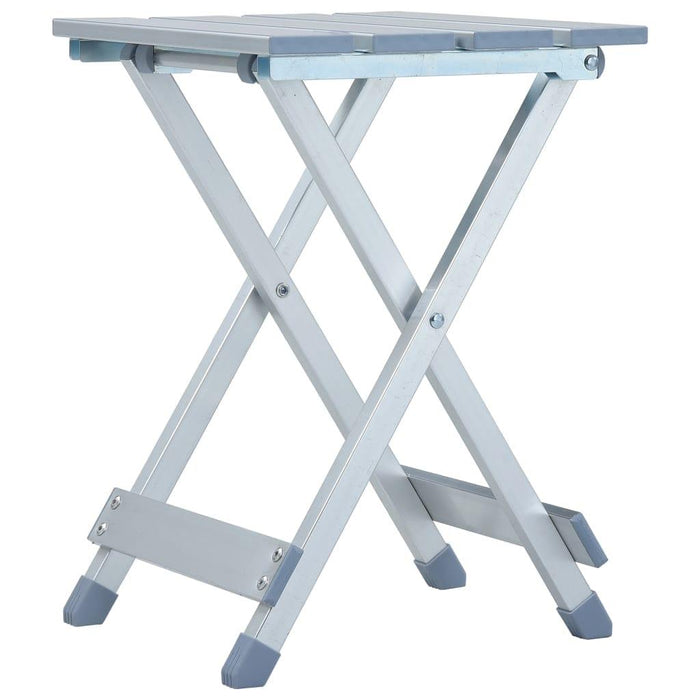 Camping Stool Aluminium - Little and Giant Explorers vidaXL