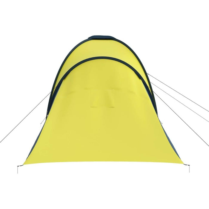 Camping Tent in Blue and Yellow (6 persons) - Little and Giant Explorers vidaXL