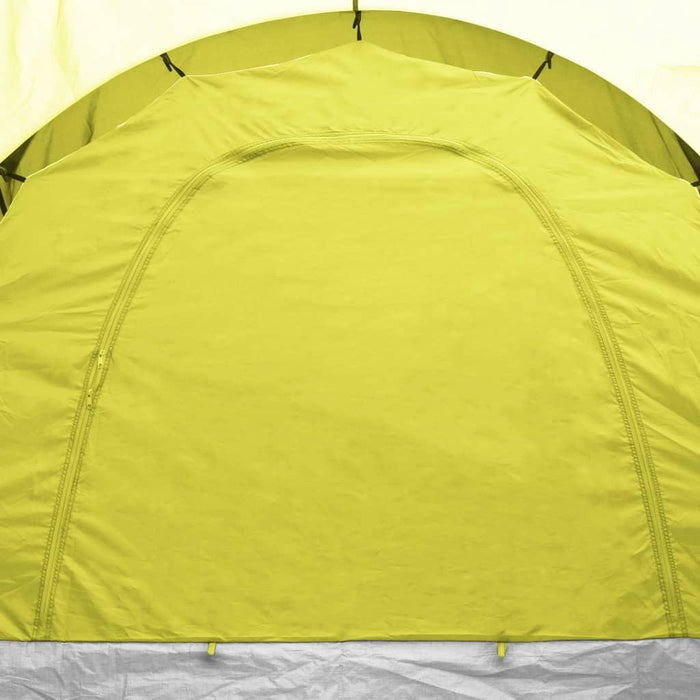 Camping Tent in Blue and Yellow (6 persons) - Little and Giant Explorers vidaXL