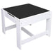 Children's Table with 2 Chairs in White - Little and Giant Explorers vidaXL